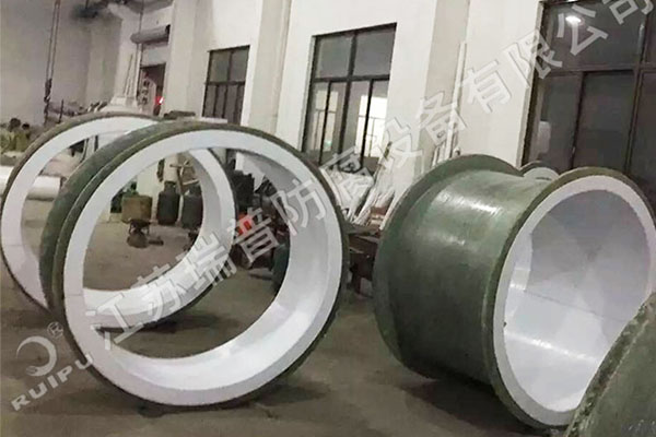 Steel Lined PTFE Tower Sections And Storage Tanks